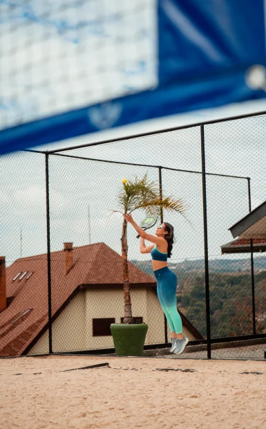 Quadra de Beach Tennis