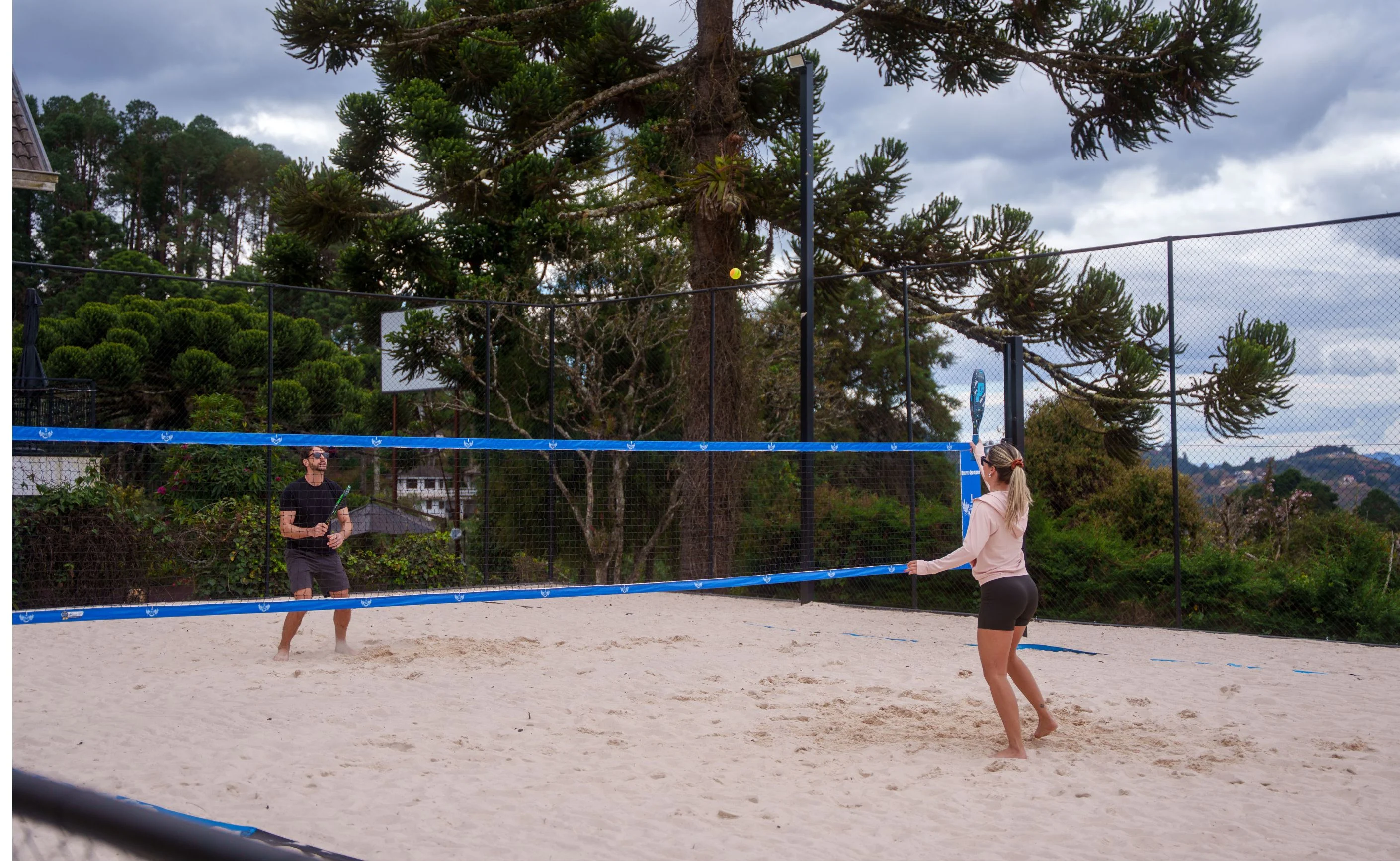 Quadra de Beach Tennis