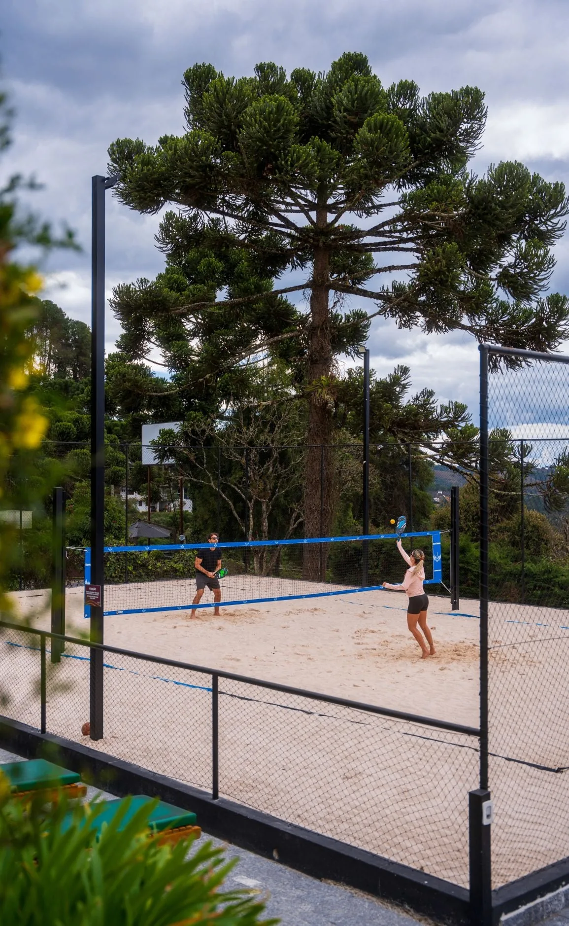Quadra de Beach Tennis